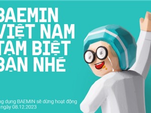 Baemin chính thức rút khỏi thị trường Việt Nam